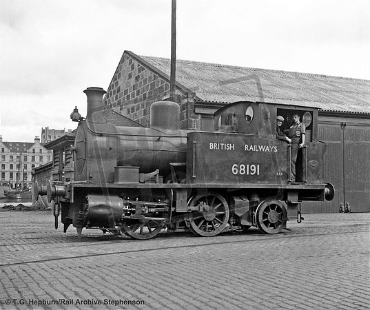 68191 1950c Aberdeen Docks