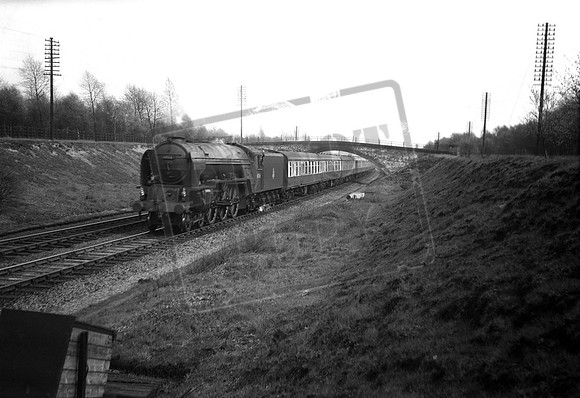 60116 1950s near Bawtry