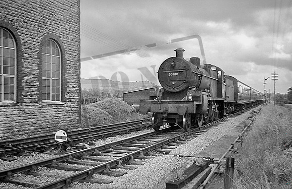 53810 1950s Evercreech Junction Station