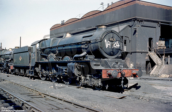 6025 1961-08-27 Old Oak Common coaling stage