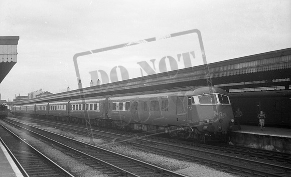 Blue Pullman 1963 Cardiff