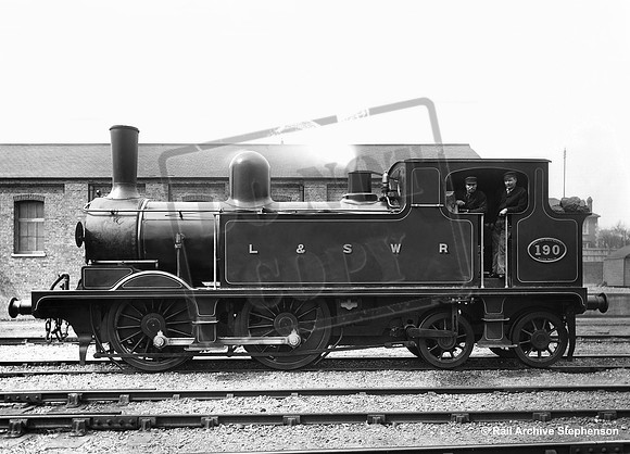 LSWR 190 1900s where