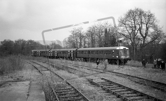 DMU W50891 1967-04-01 Glascoed ROF sidings