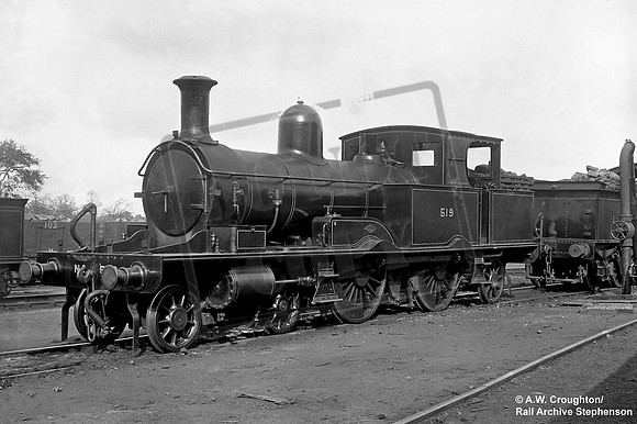 LSWR 519 1920c Exmouth Junction