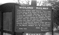 MR 1893 Trespass Sign 1955-05-01 Rowsley