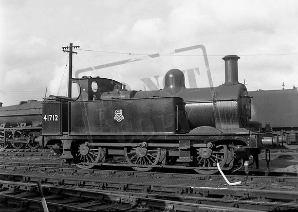 41712 1950s Derby shed