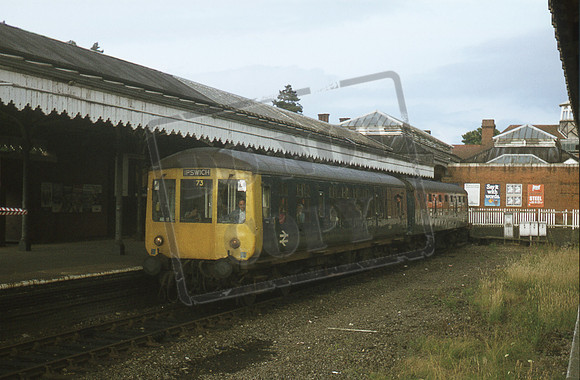 DMU E51115 1978-08-15 Felixstowe