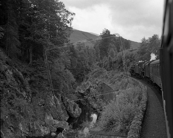 73xxx Class 5 1950s Monessie Gorge Scotland-ROneg-1309-098