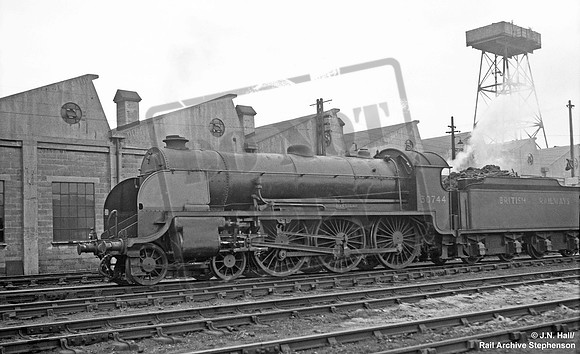 30744 1950s Exmouth Junction shed