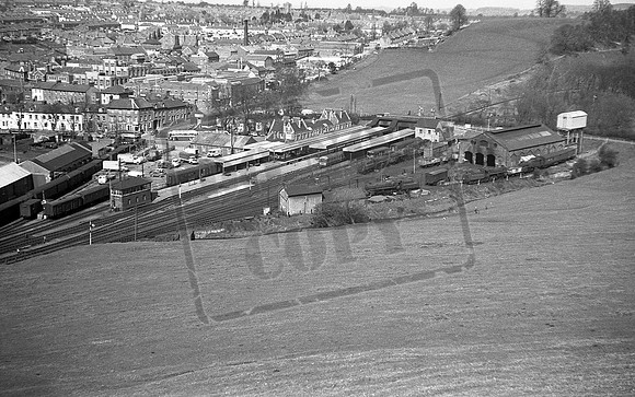 Yeovil Town and SR shed 1960s