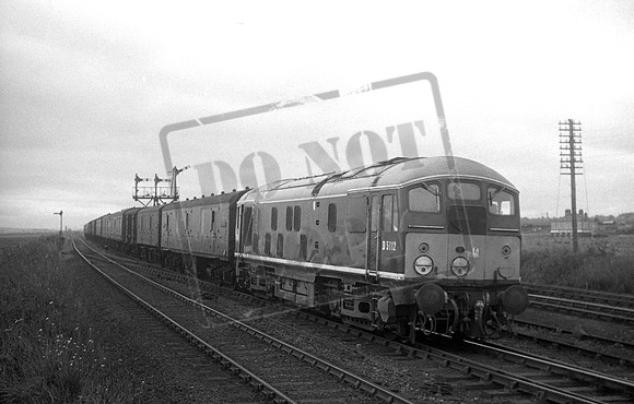 D5112 1967-07-26 Ryhope Junction near Sunderland