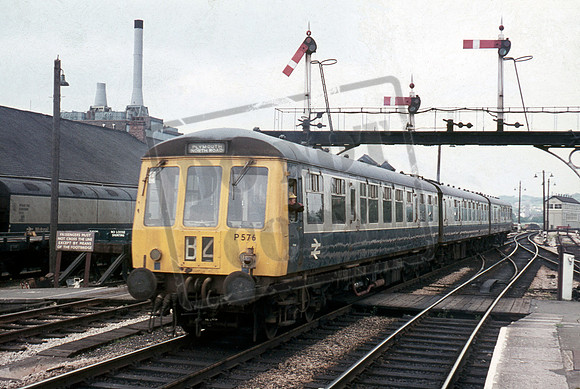 DMU W51090 1973 Newton Abbot