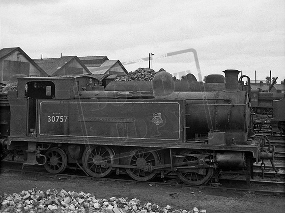 30757 1956-06-03 Eastleigh shed