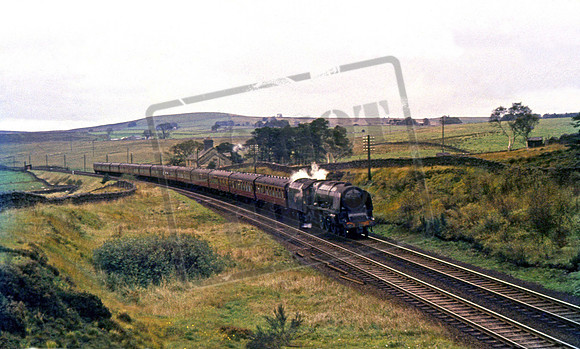 46232 1960c Lowmoor Cottages near Greenholme, Lower Shap Incline