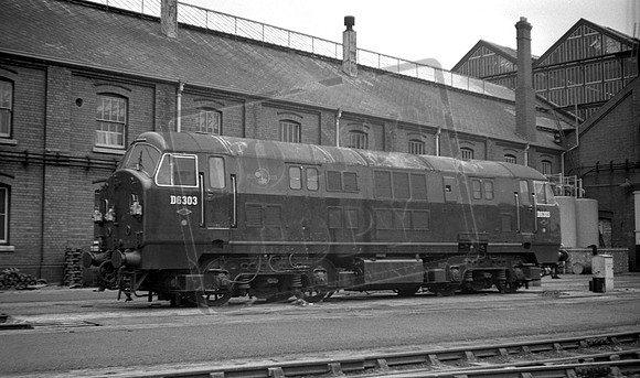 D6303 1960-03 Swindon Works