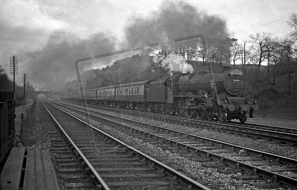 45694 1950s near Beauchief Sheffield