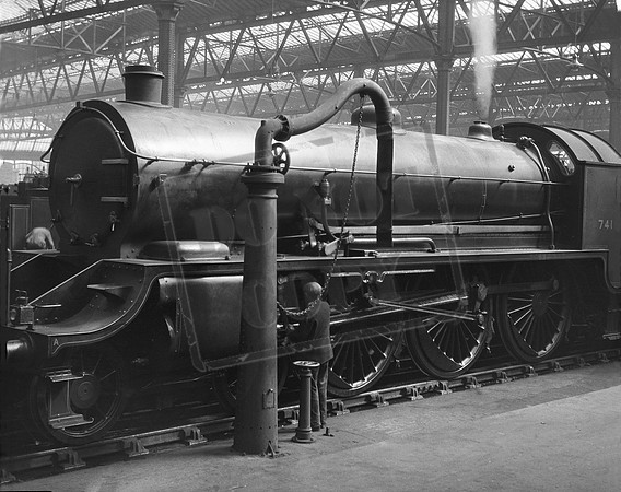 LSWR 741 1920c Waterloo