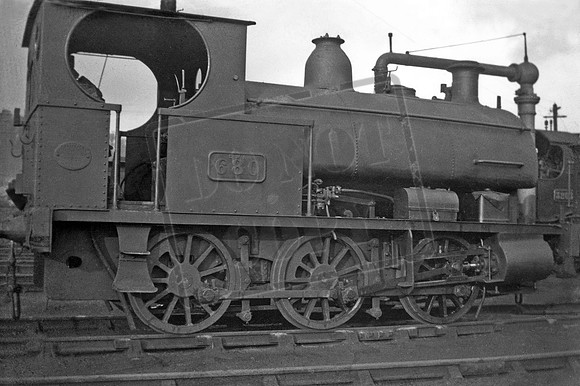 680 1951 Swansea East Dock