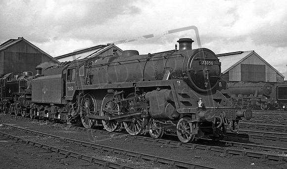 73050 1963c Eastleigh shed