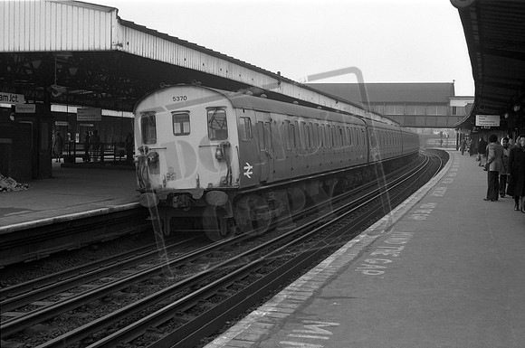 EMU 5370 1970s Clapham Junction