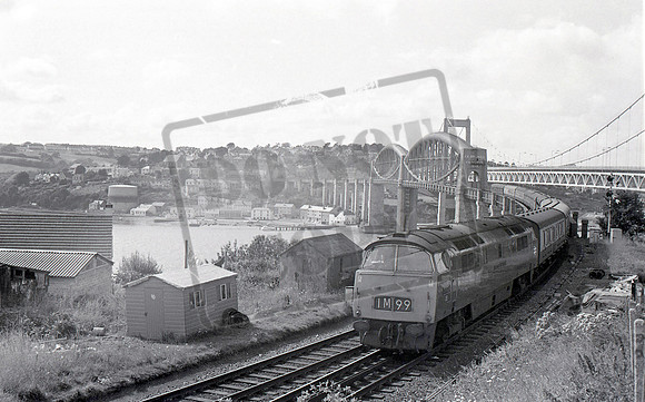 D1034 1969-07 Saltash Royal Albert Bridge