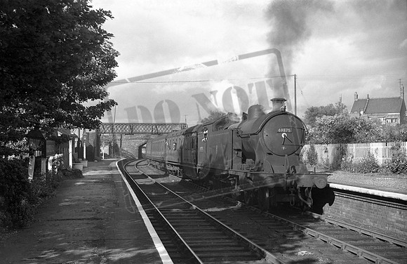 69875 1957-04 Cockfield Fell on Bishop Auckland-Barnard Castle line