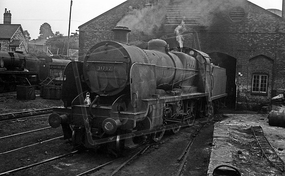 31792 1964c Yeovil Town Southern Railway shed