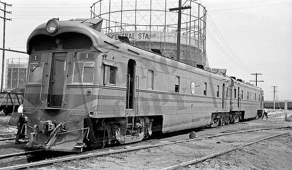 AT&SFRR Railcar 1A/B 1936-07-09 Redondo Junction Los Angeles