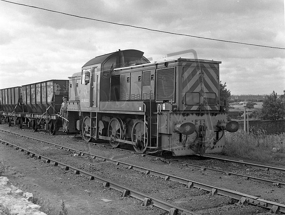 D9502 1970s NCB Burradon Pit Northumberland