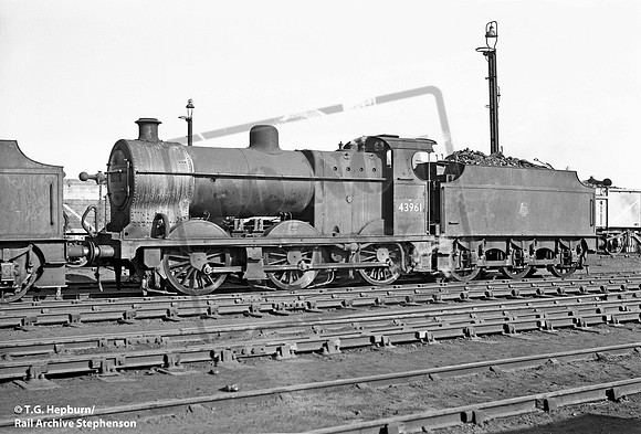 43961 1950s Toton shed