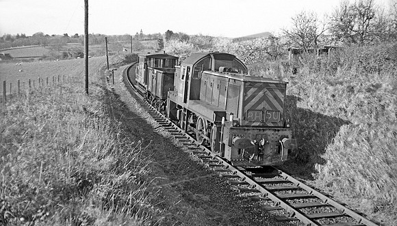 D9501 1967 Cinderford branch