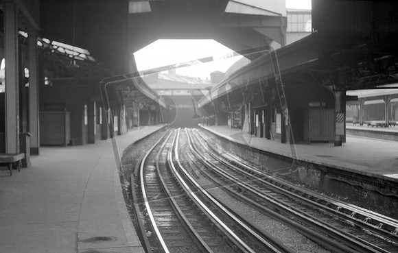 Paddington suburban to Met tunnels 1950s