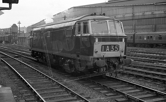 D7022 1962 London Paddington