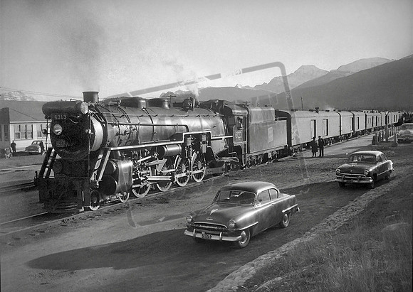 CNR 6013 1950 Jasper, Alberta, Canada