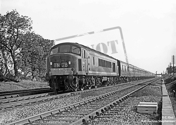 D137 1960s where -probably near Alne