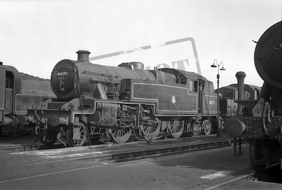 42477 1954c Goole shed