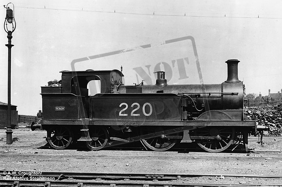 SECR 220 1900s Slade Green shed