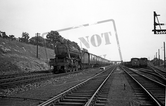 60859 1950s Dukeries Junction Tuxford