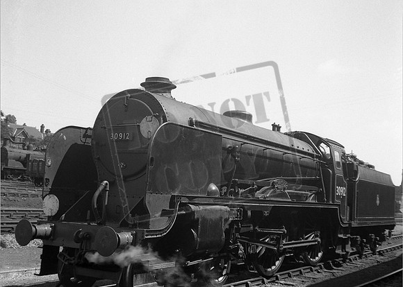 30912 1952-08-03 Bournemouth shed