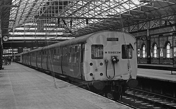 EMU M59603M 1970s Manchester Piccadilly