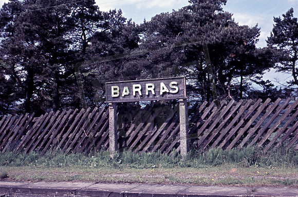 Station sign Barras 1962-06-17