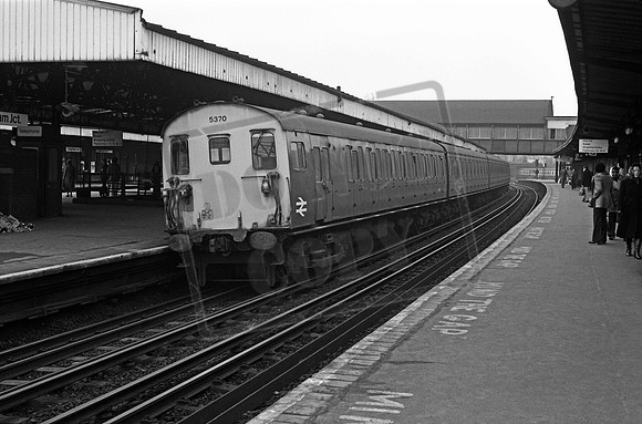 EMU 5370 1970s Clapham Junction