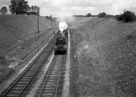 6006 1956c Whitnash cutting near Leamington