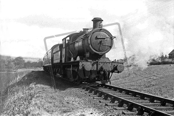 2235 1956 Near Three Cocks Junction