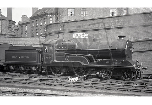 GCR 501 1922c Nottingham Victoria