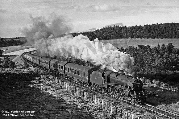 44925 1957-09  near Dunphail Viaduct