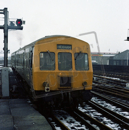 DMU class 101 1978c on newcastle- Hexham