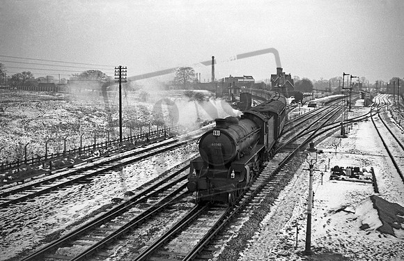 61141 1950s Egginton Junction Derbyshire