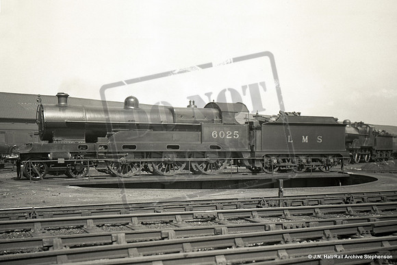 6025 1929c Nottingham Carriage sidings