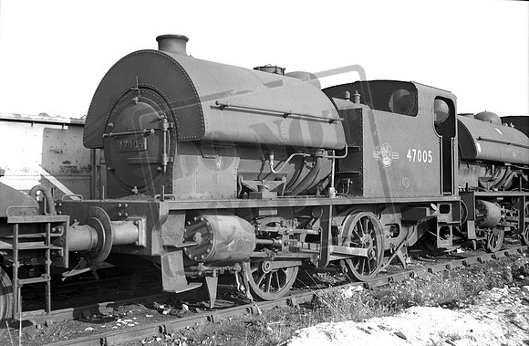 47005 1960s Barrow Hill shed